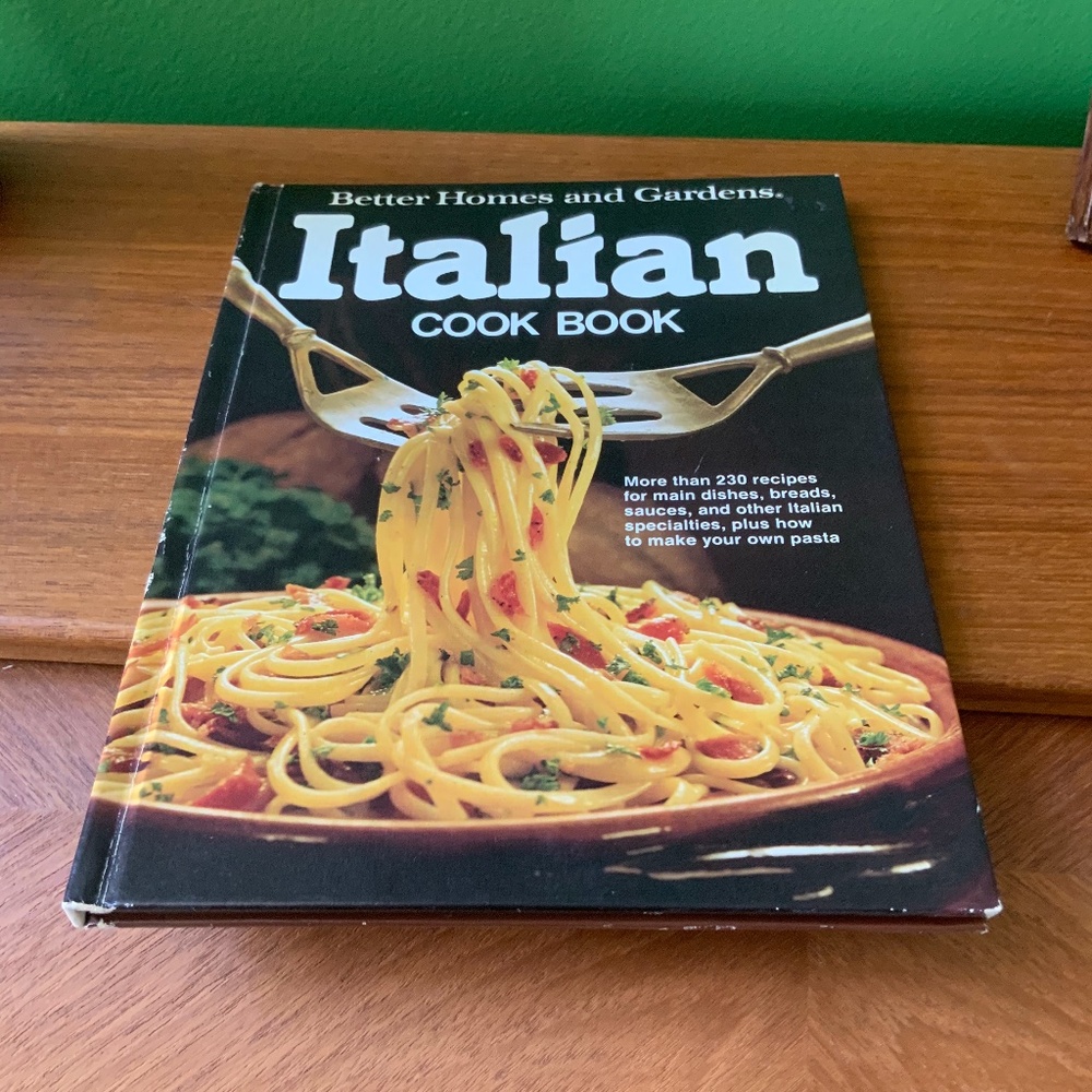 Vintage - Italian cookbook 1979 🌳 3/20
